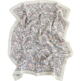 Cotton Muslin Baby Quilt - Pressed Petals