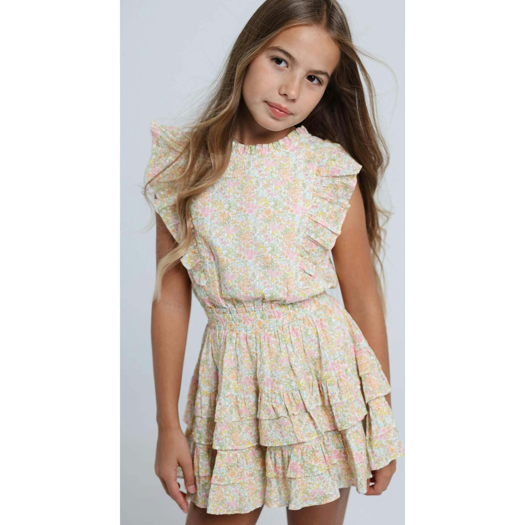 Gustavia Dress in Garden Sorbet