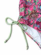 Girls Long Sleeve One Piece Swimsuit with Side Ties – Liberty