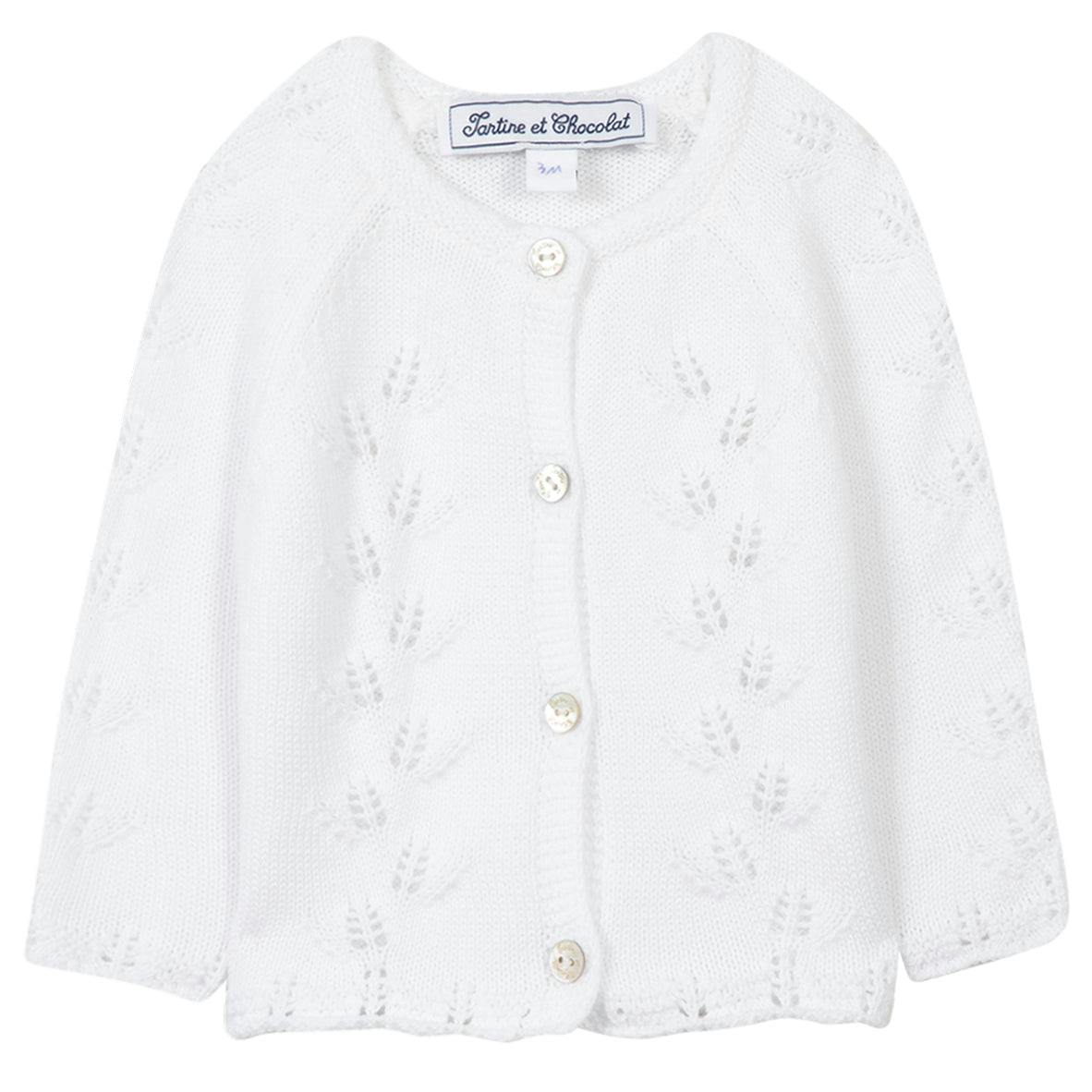Classic Cotton Baby Cardigan