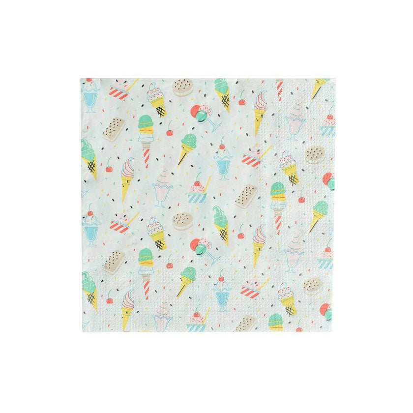 Ice Cream Dreams Large Napkin