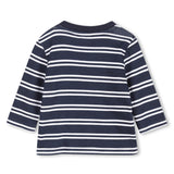 Navy Baby Vest Outfit Set