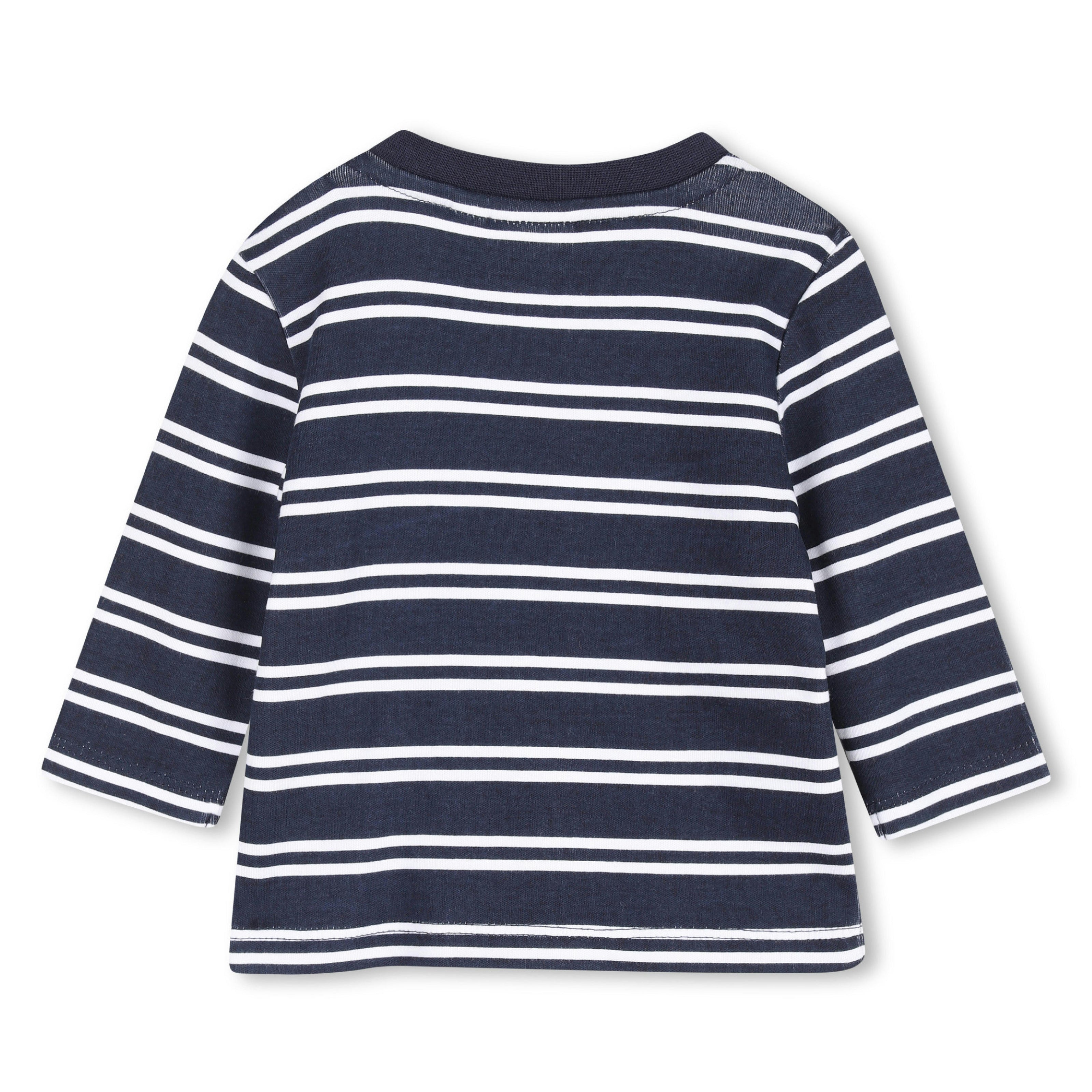 Navy Baby Vest Outfit Set