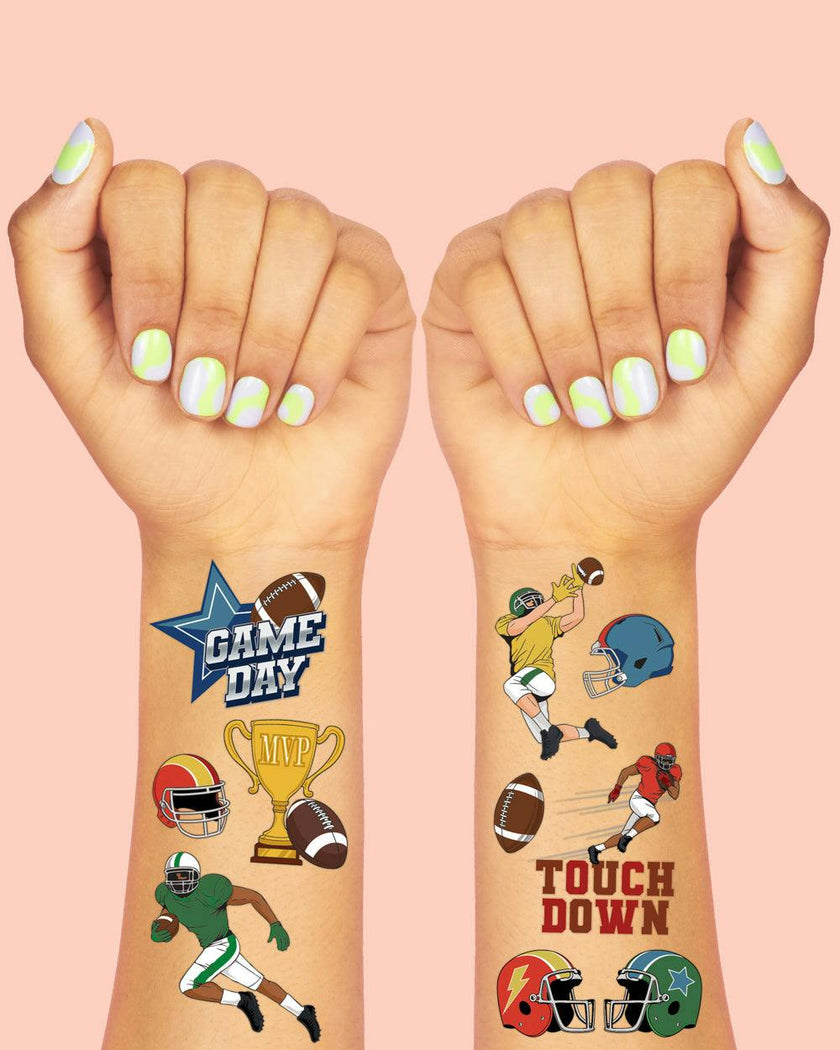 Game Day Tats - 112 temporary tattoos