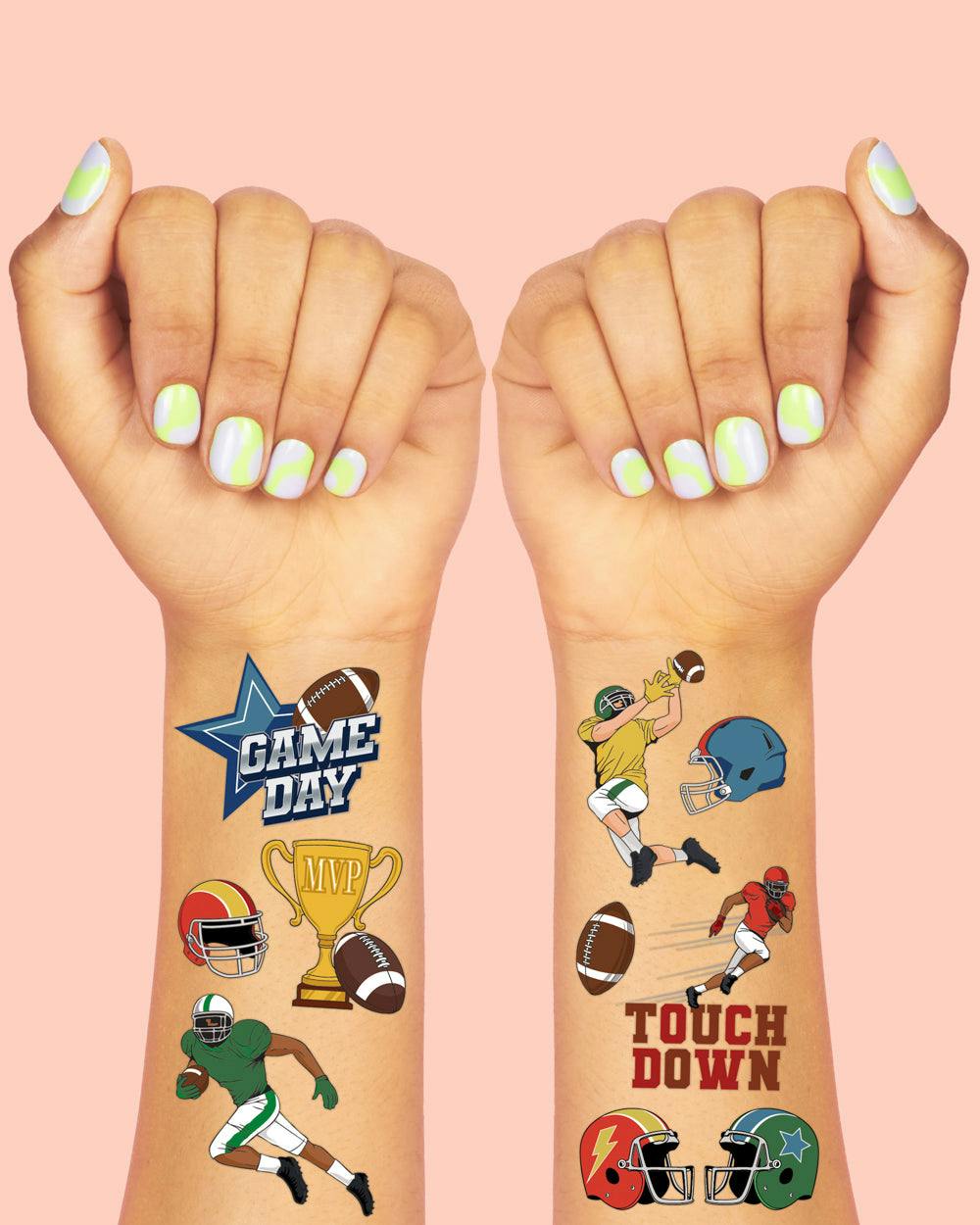 Game Day Tats - 112 temporary tattoos