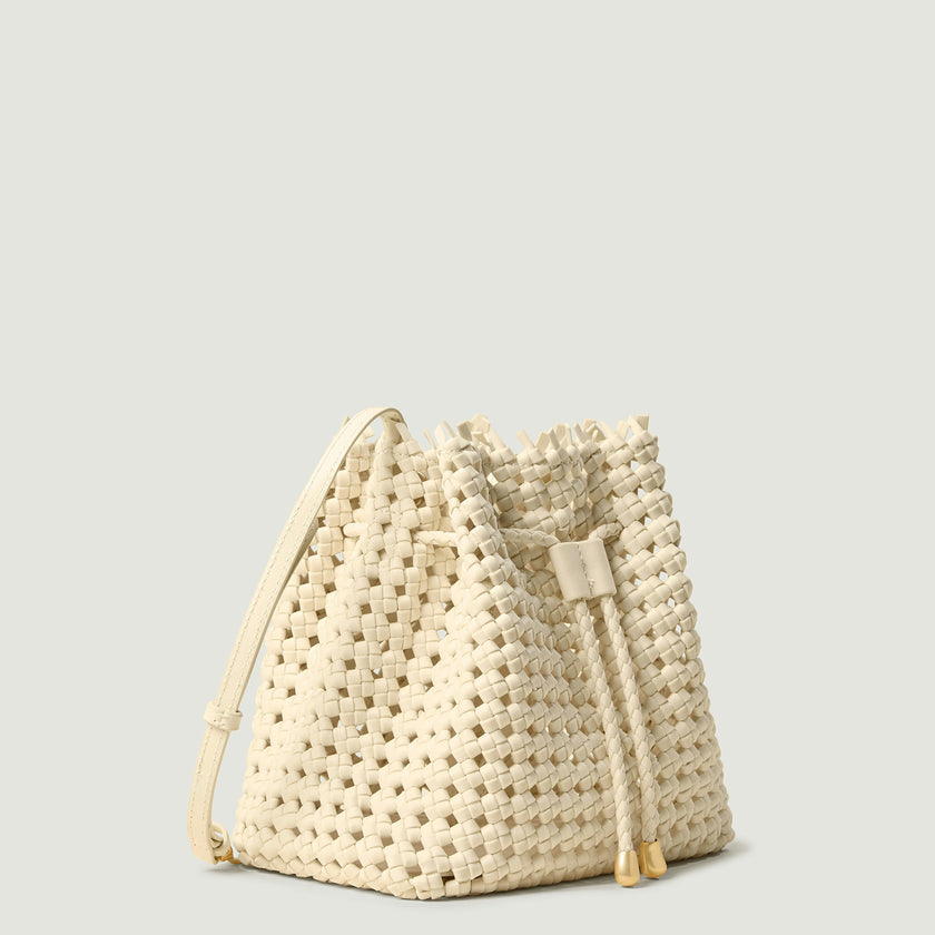Mallorca Bucket Open Weave | Salt