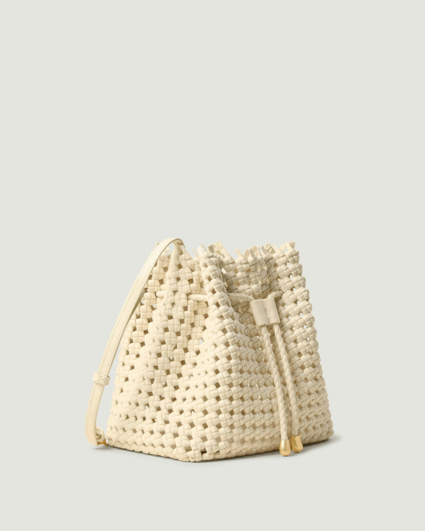 Mallorca Bucket Open Weave | Salt