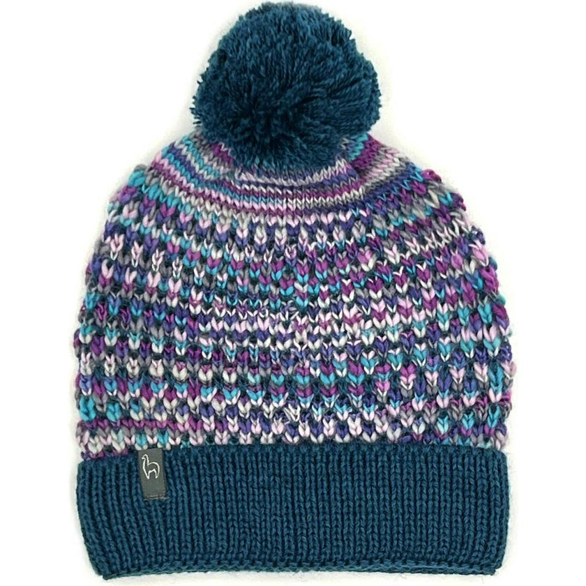 Kids Speckle Pom Pom Beanie