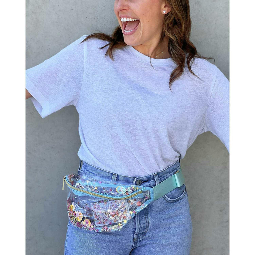 Packed Party Confetti-Filled 13.75" Fanny Pack