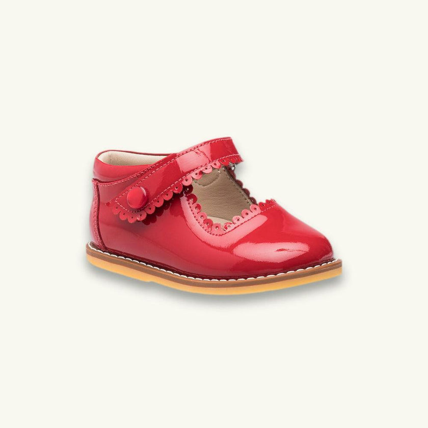 Toddler Mary Jane | Red Patent Leather