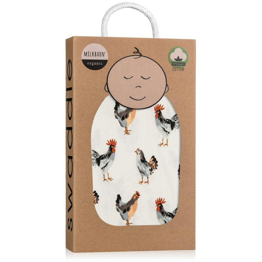 Organic Cotton Muslin Swaddle Blanket