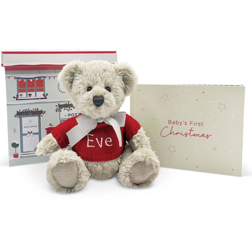 Baby's First Christmas Keepsake Journal with Personalized Berkeley