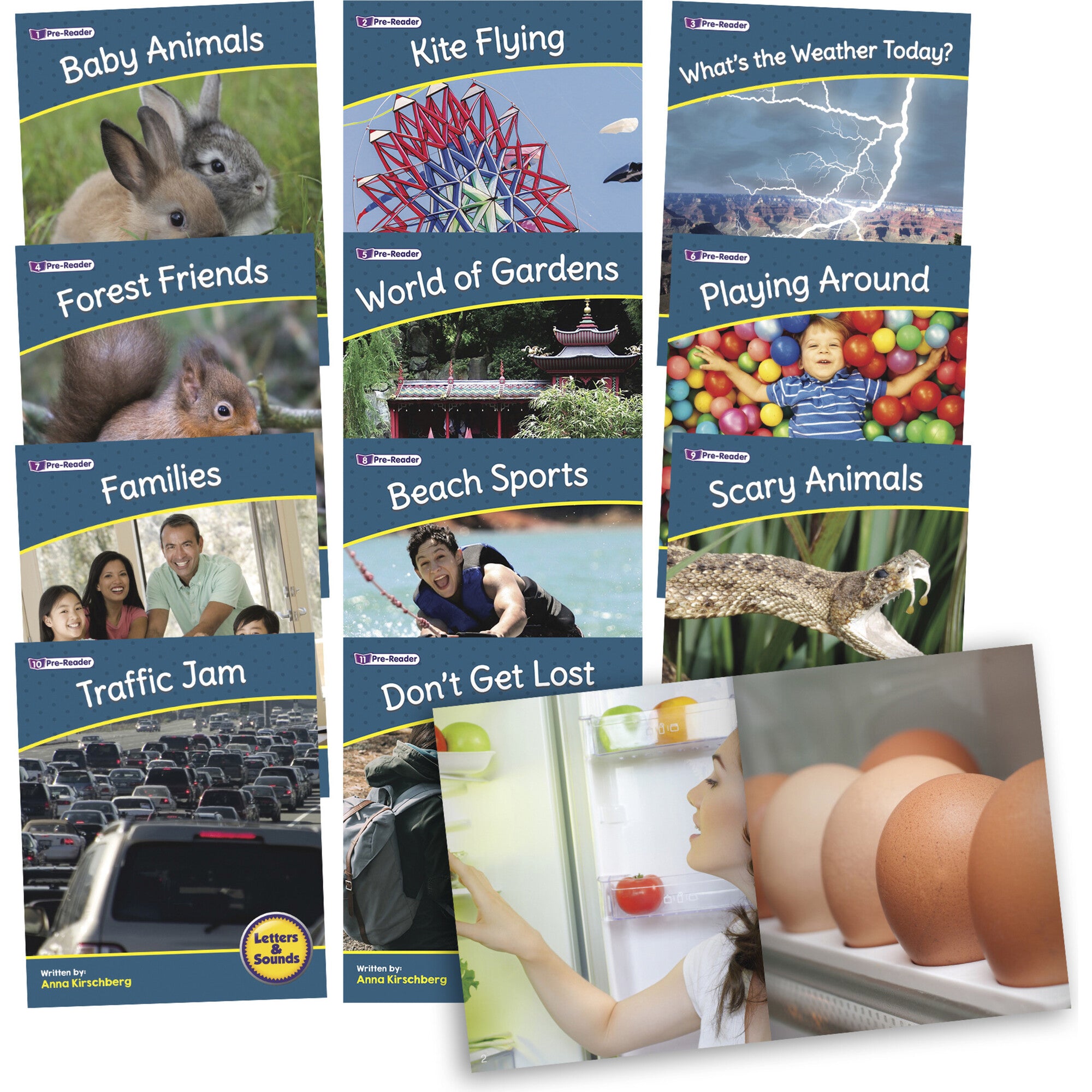 Letters & Sounds Phase 1 Set 2 Non-Fiction Educational Learning Set