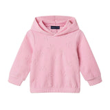 Plush Hoodie & Pant Set | Pink Bow Burnout