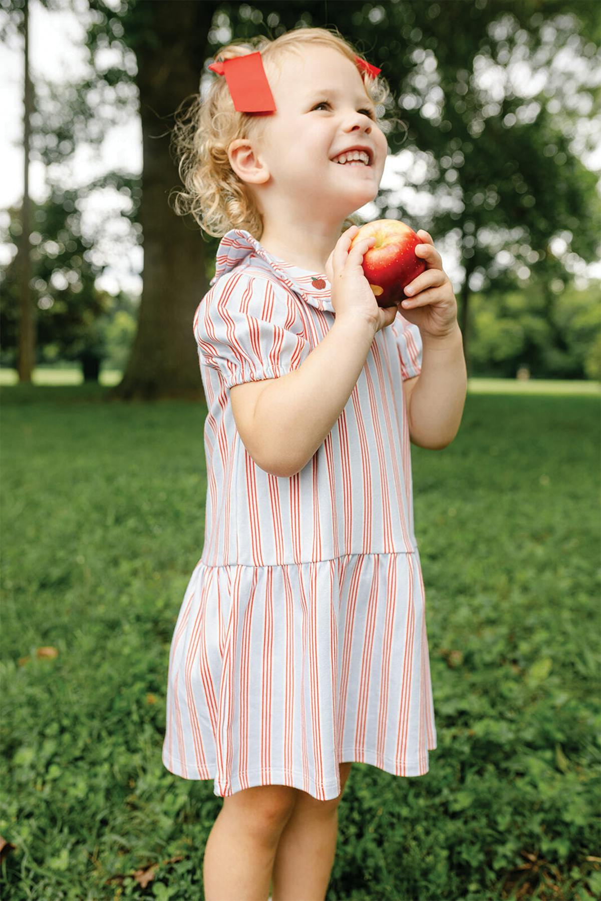 Lily Dress - Horizon Stripe