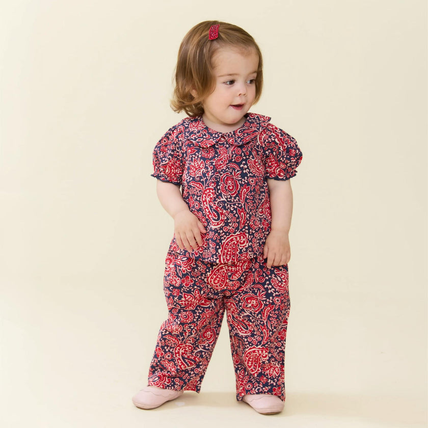 Baby Girls Dawson 2-PC Set - Paisley Vines