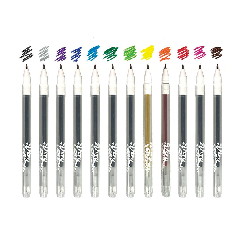 Very Berry Strawberry Scented Gel Pens - Set of 12