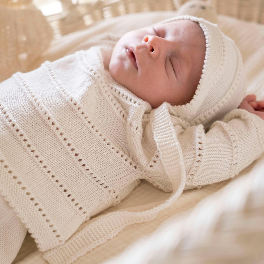 Welcome Baby Knitted Set