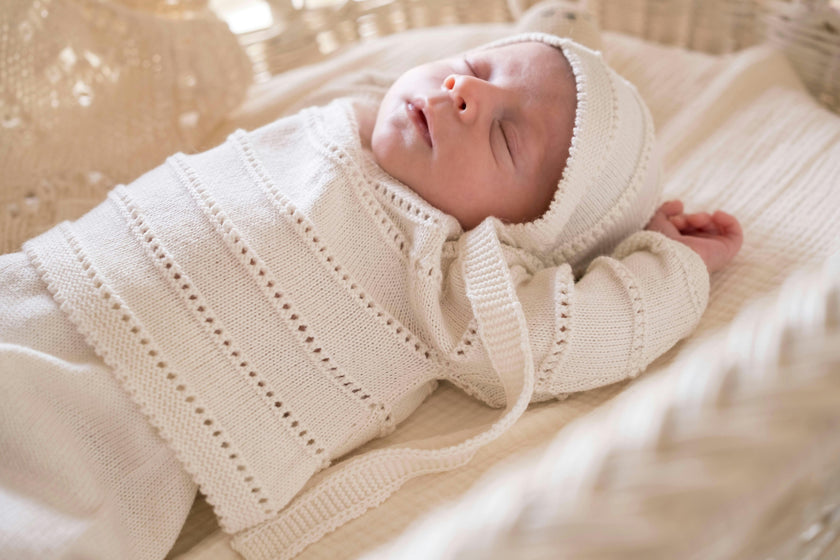 Welcome Baby Knitted Set