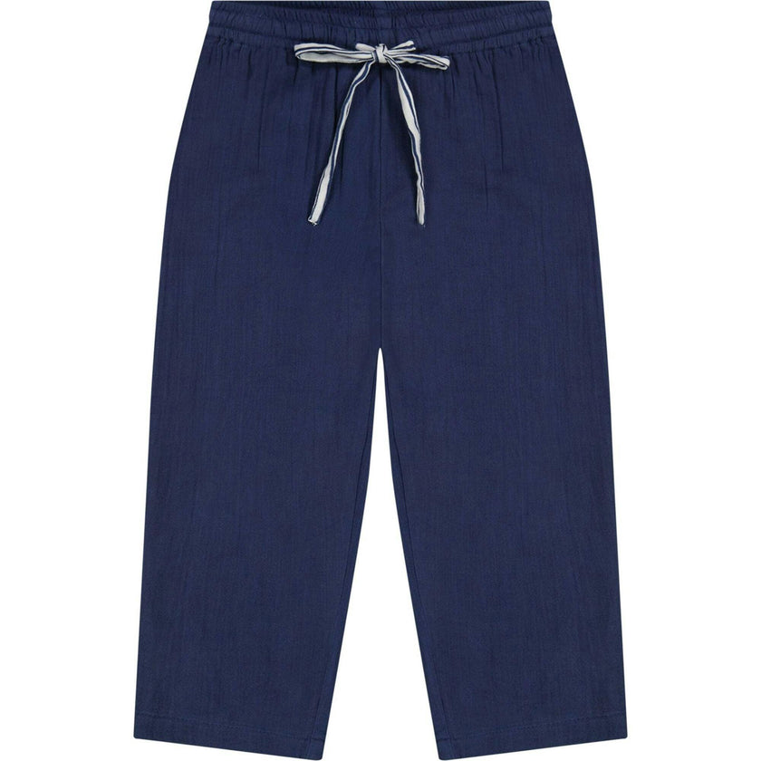 La Plage Boys Drawstring Pants Lapis Blue, Blue