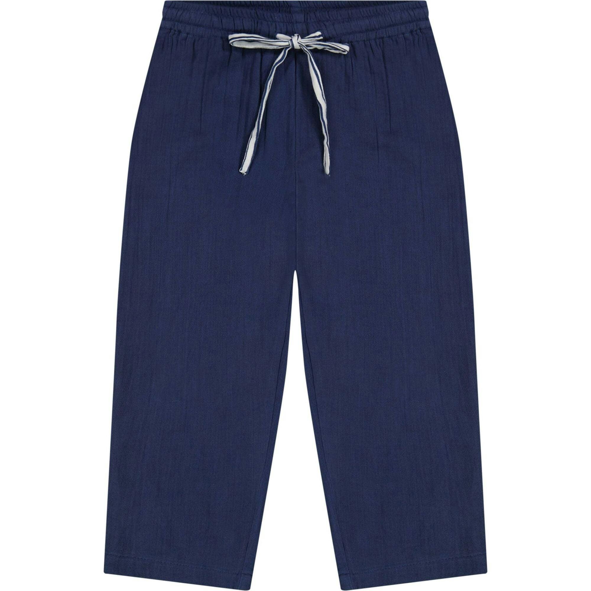 La Plage Boys Drawstring Pants Lapis Blue, Blue