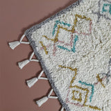 Milko Berber Braided Tassel Rectangular Rug