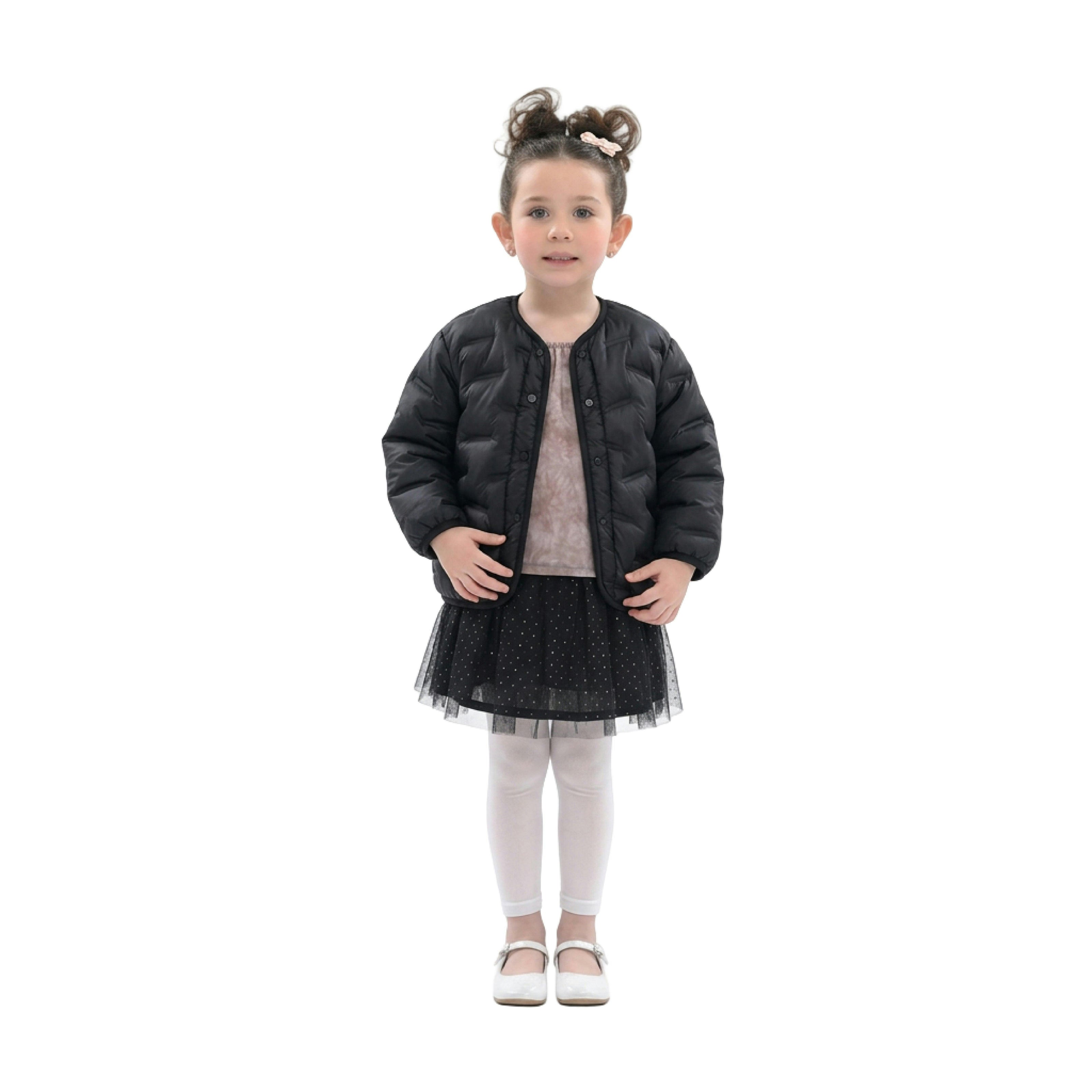 Black Quilted Jacket
