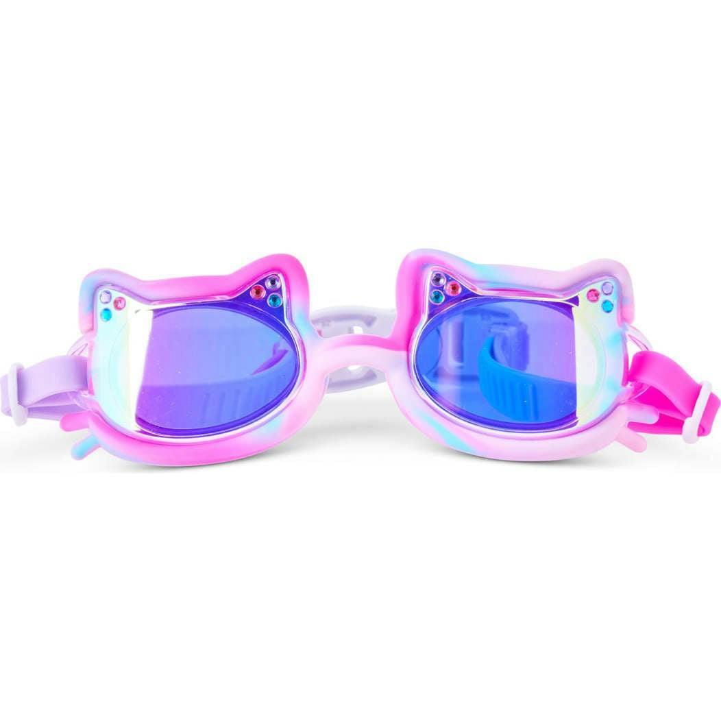 Tie-Dye Tabby Kids’ Swim Goggles