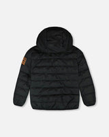 Quilted Mid-Season Jacket Black