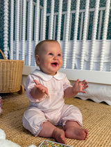 Pima Romper Rose Pink