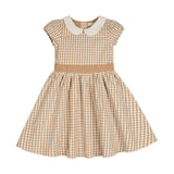 Organic Stretch Poplin Peter Pan Collar Dress