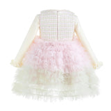 Light Pink Lina Pixie‑Twirl Dress Sets
