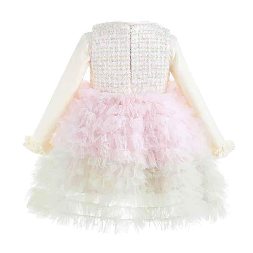 Light Pink Lina Pixie‑Twirl Dress Sets