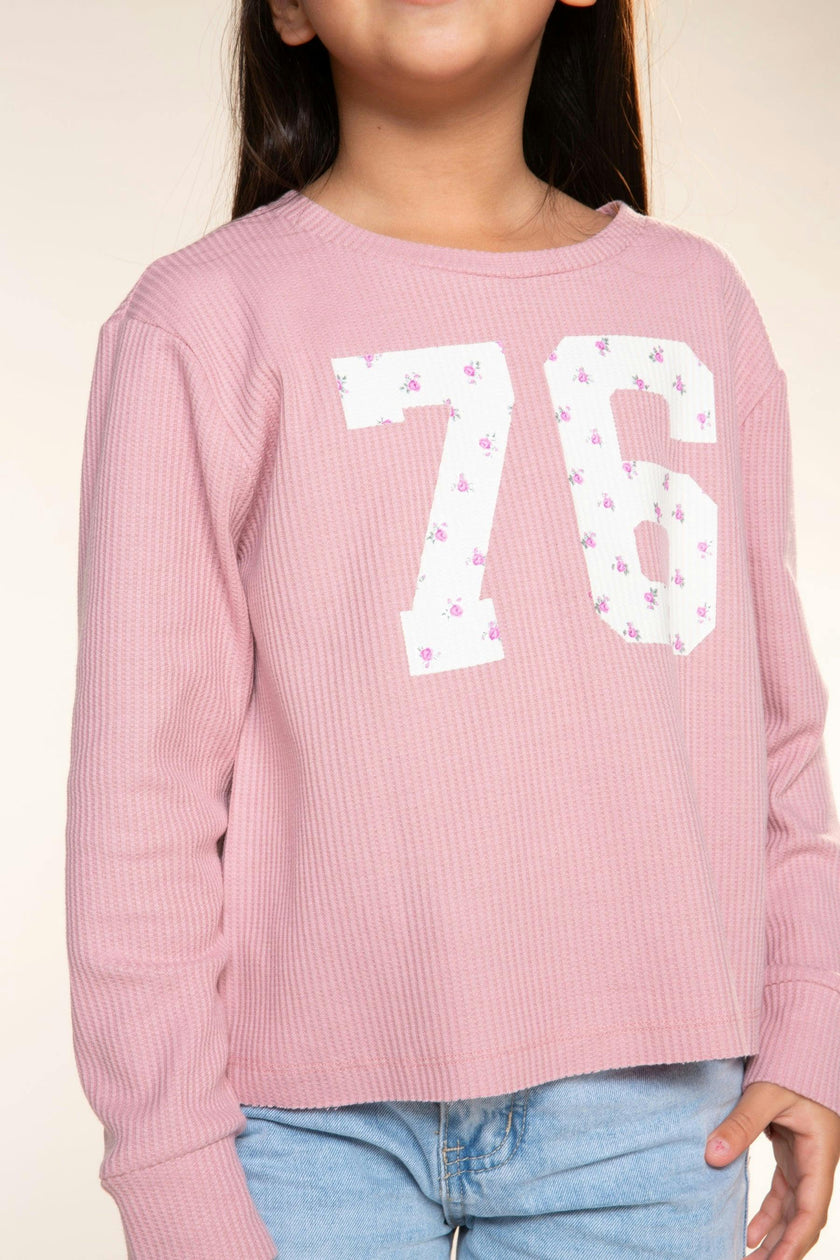Waffle Long Sleeve Easy Tee