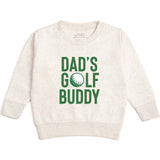 Dad's Golf Buddy Sweatshirt - Natural Heather