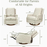 Morris & Co. x Namesake Crewe Recliner and Swivel Glider