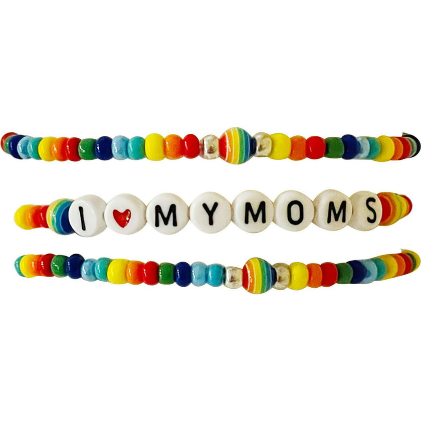 I Love My Moms 3pc Bracelet Set