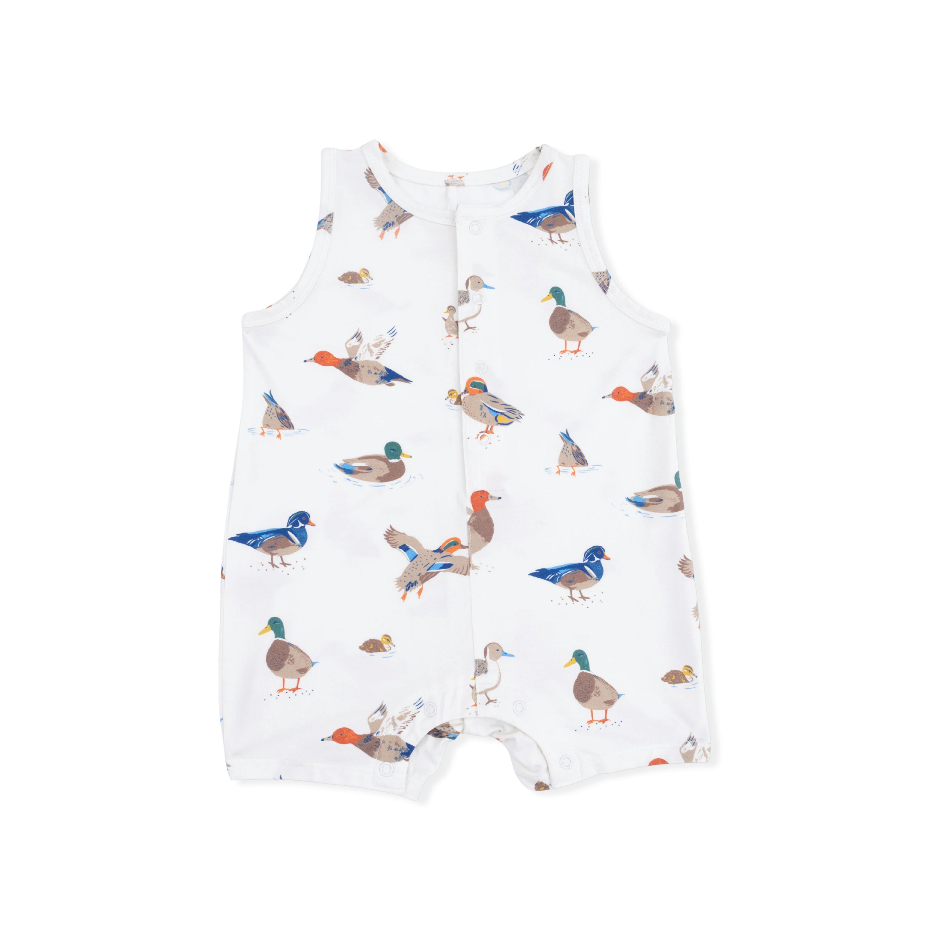 Ducks - Sleeveless Shortie Romper