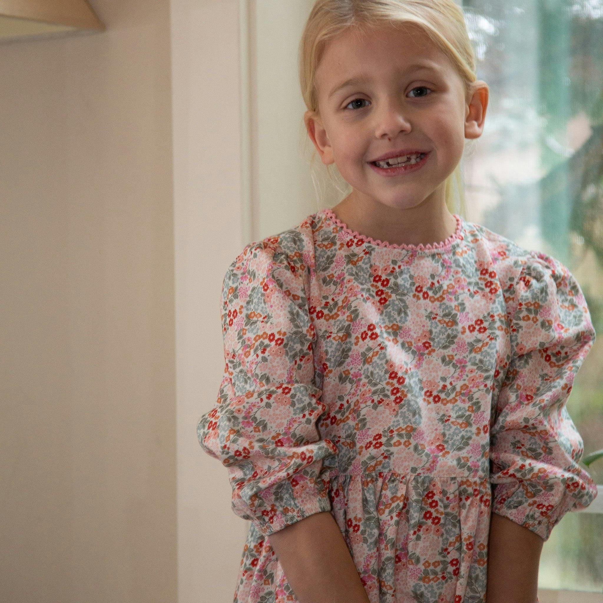 Phoebe Long Sleeves Dress | Pixie Blooms