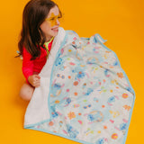 Premium Big Kid Hooded Towel - Disney Stitch Dreamsicles
