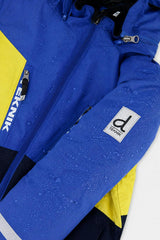 Two Piece Teknik Snowsuit Royal Blue And Yellow