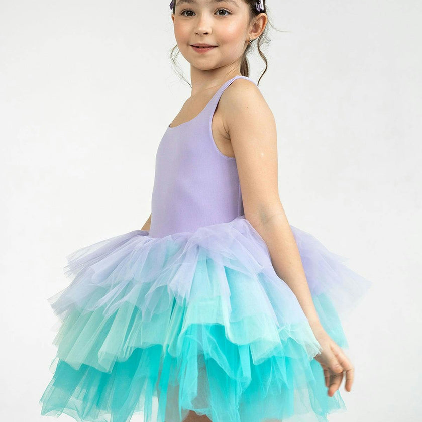 Lilac Mermaid Tutu Dress