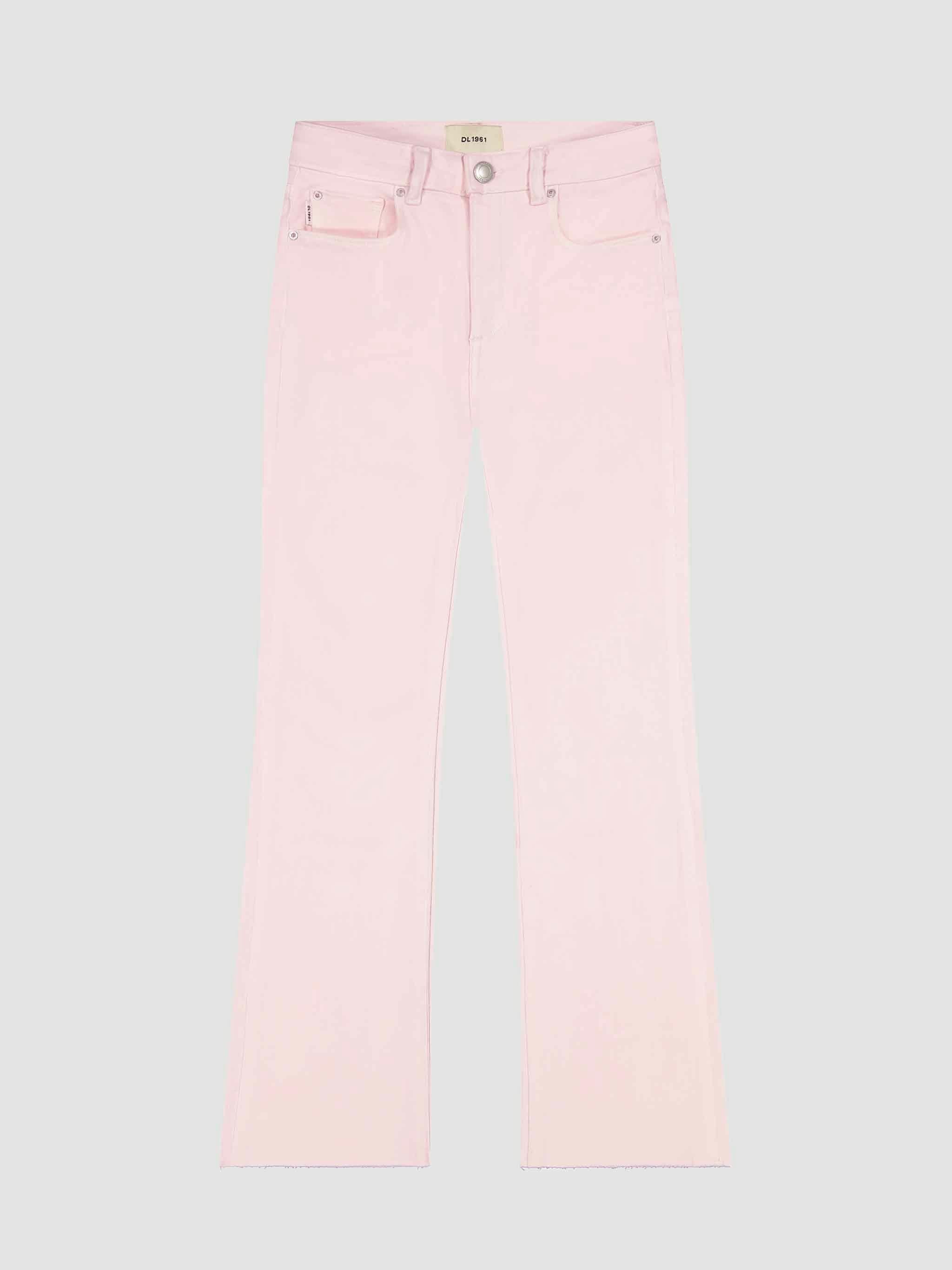 Claire Boot High Rise Jeans |  Primrose Pink