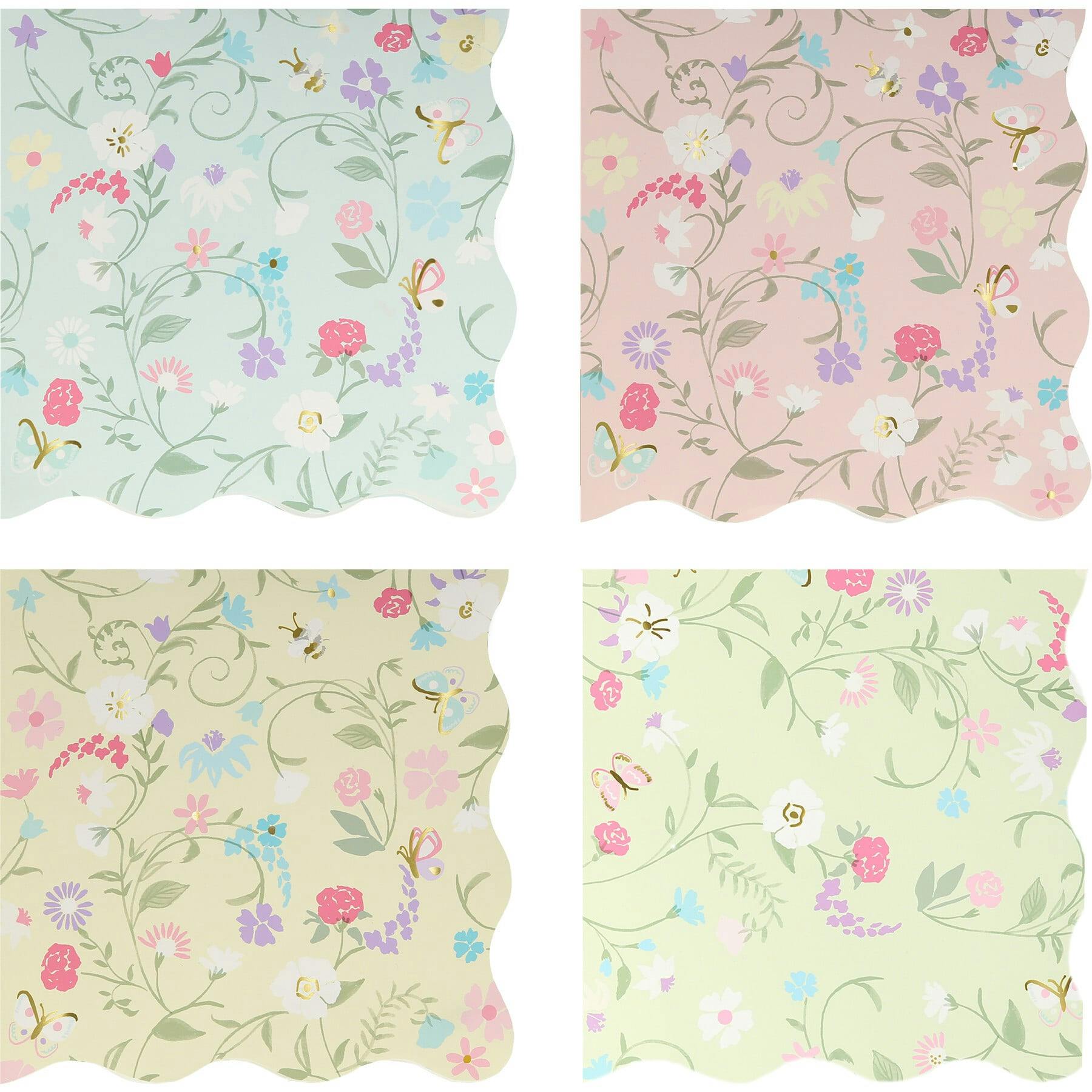 Ladurée Floral Small Napkins