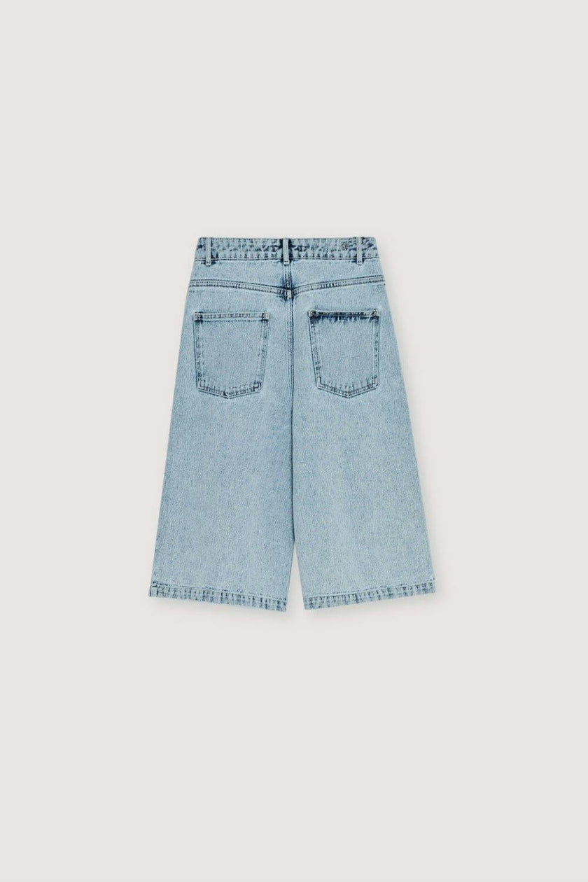 TNS Denim Woman Bermuda Bleach Denim