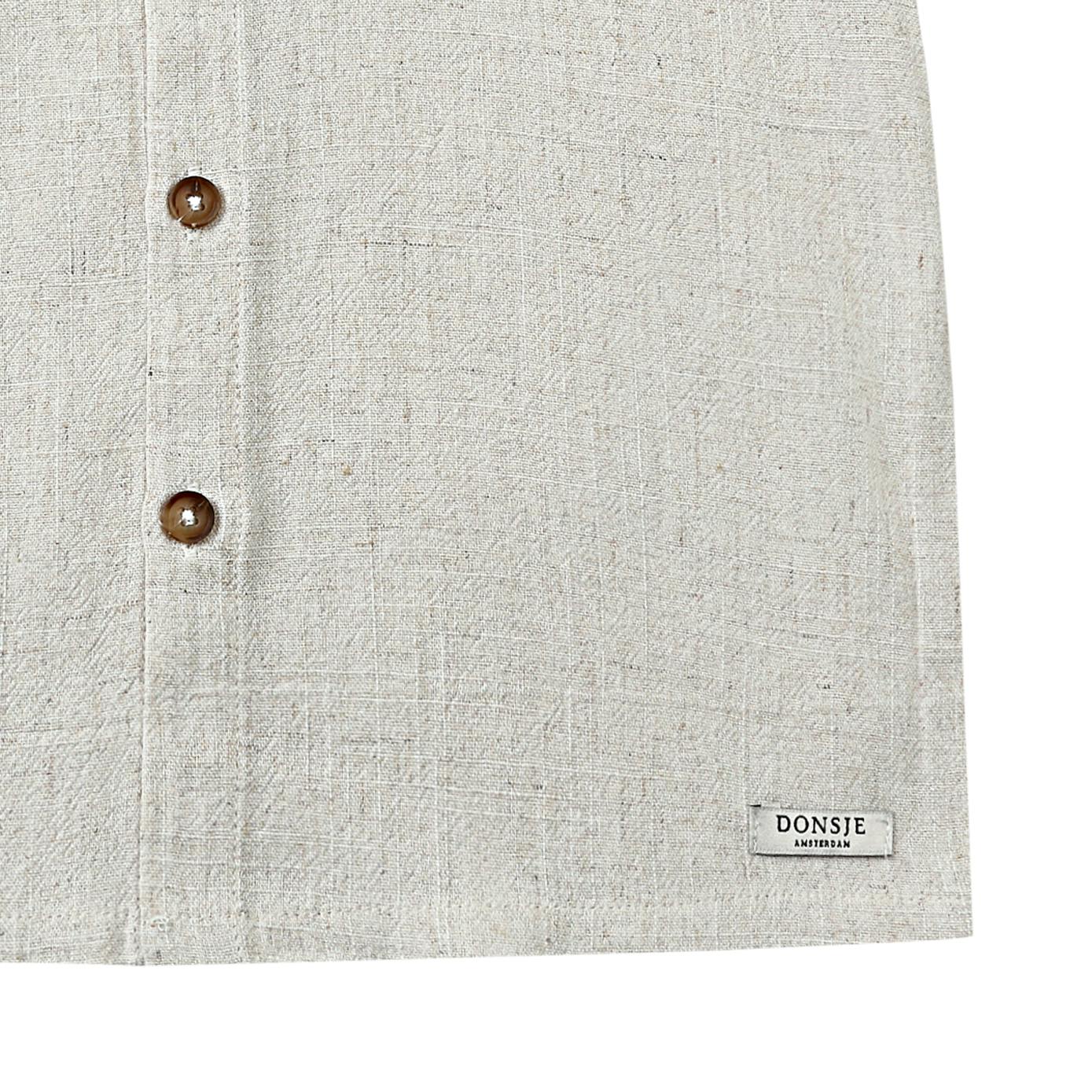 Brammie Shirt | Warm White Melange