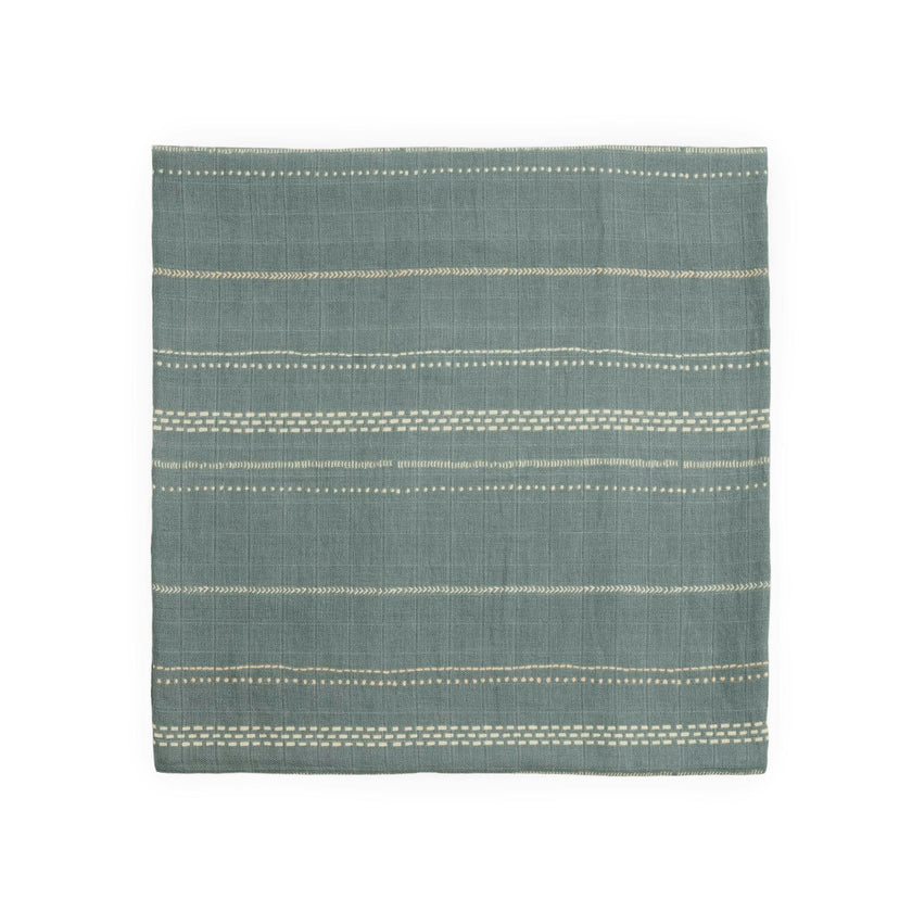 Organic Cotton Muslin Swaddle Blanket - Stillwater Stitch