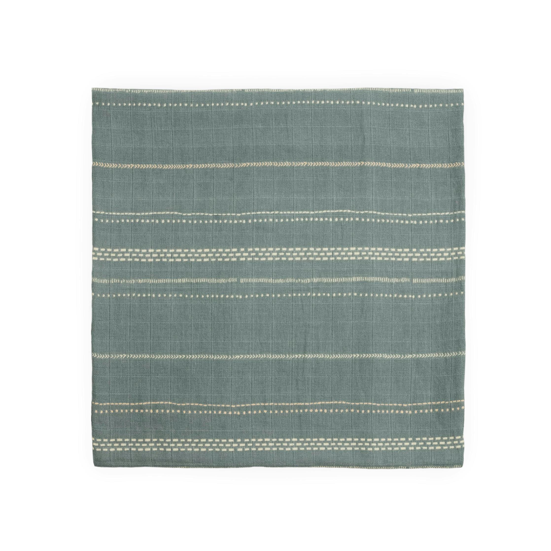 Organic Cotton Muslin Swaddle Blanket - Stillwater Stitch