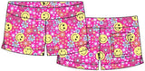 Spring Flowers Plush Lounge Shorts