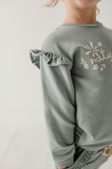 Ruffle Sweatshirt Ballerina